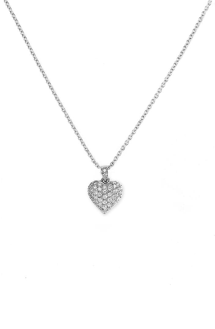Nordstrom Small Diamond Pavé Heart Necklace | Nordstrom