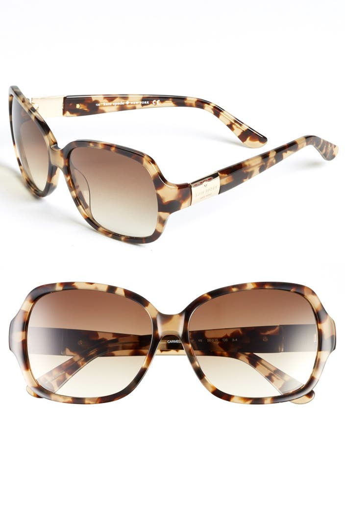 kate spade new york 'carmel' 58mm sunglasses | Nordstrom