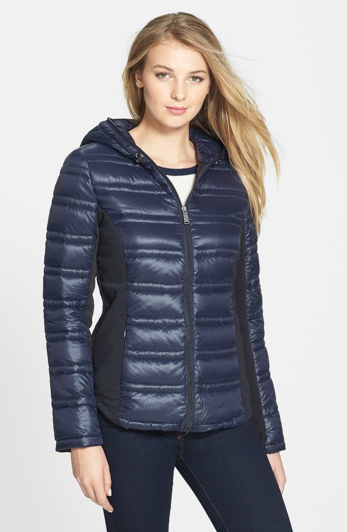 DKNY Hooded Packable Down Jacket (Online Only) | Nordstrom