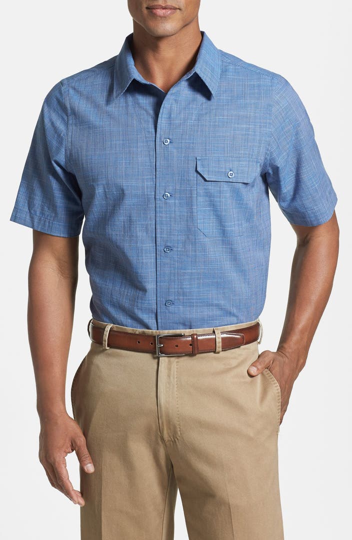Nordstrom Regular Fit Short Sleeve Sport Shirt | Nordstrom