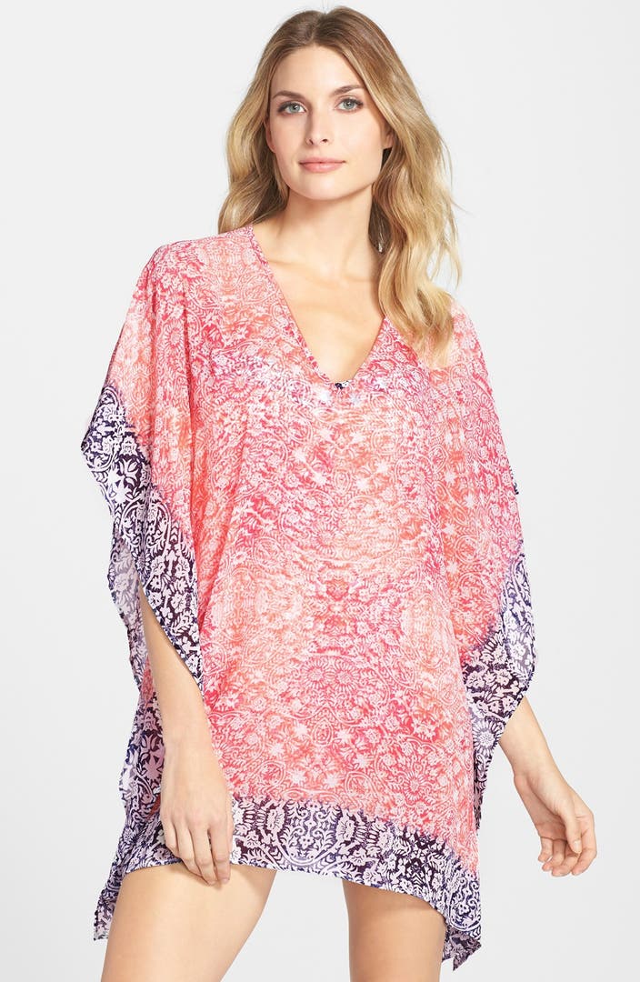 Tommy Bahama 'Coral Medallion' Cover-Up Tunic | Nordstrom