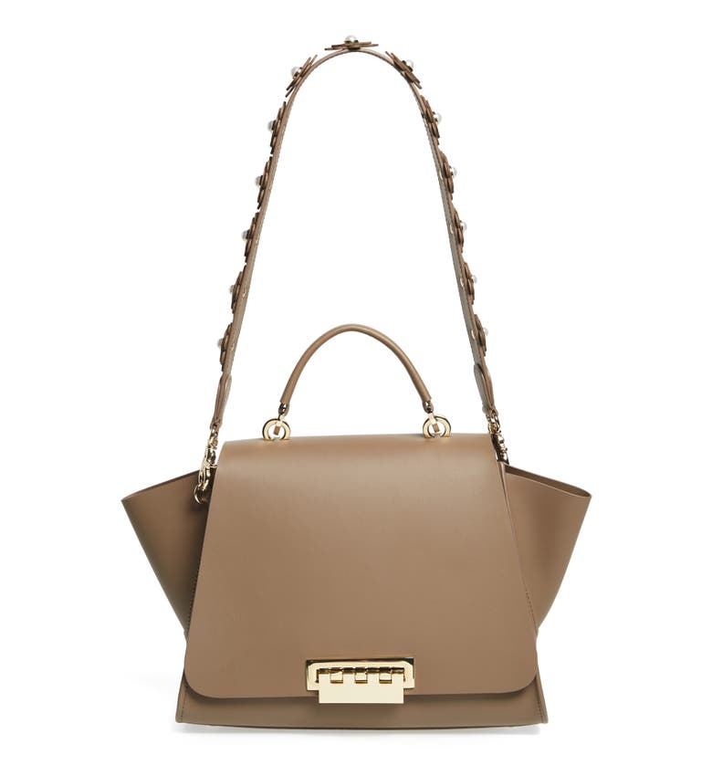 ZAC Zac Posen Eartha Iconic Leather Top Handle Satchel | Nordstrom