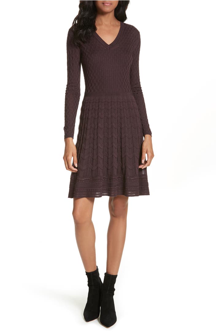 M Missoni Wool Blend Knit A-Line Dress | Nordstrom