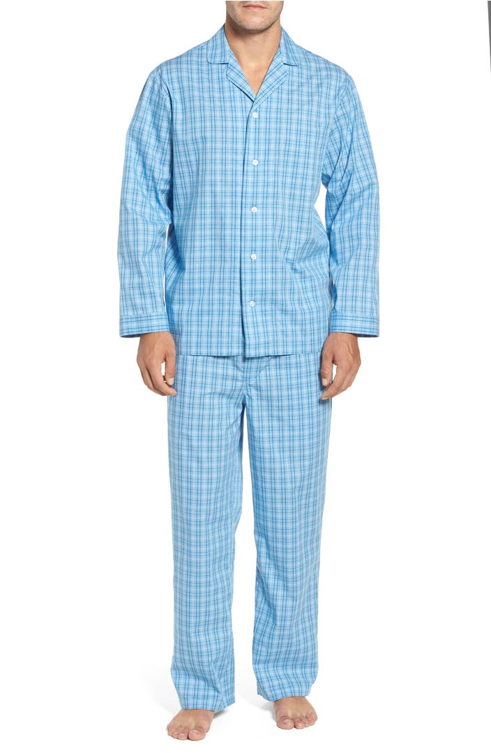 Nordstrom Men's Shop Poplin Pajama Set | Nordstrom
