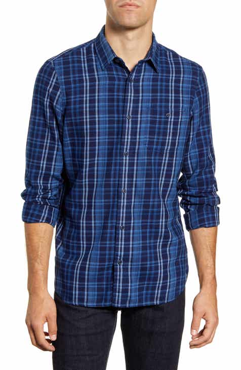 Men's Blue Flannel Shirts | Nordstrom