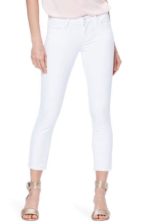 paige white jeans | Nordstrom