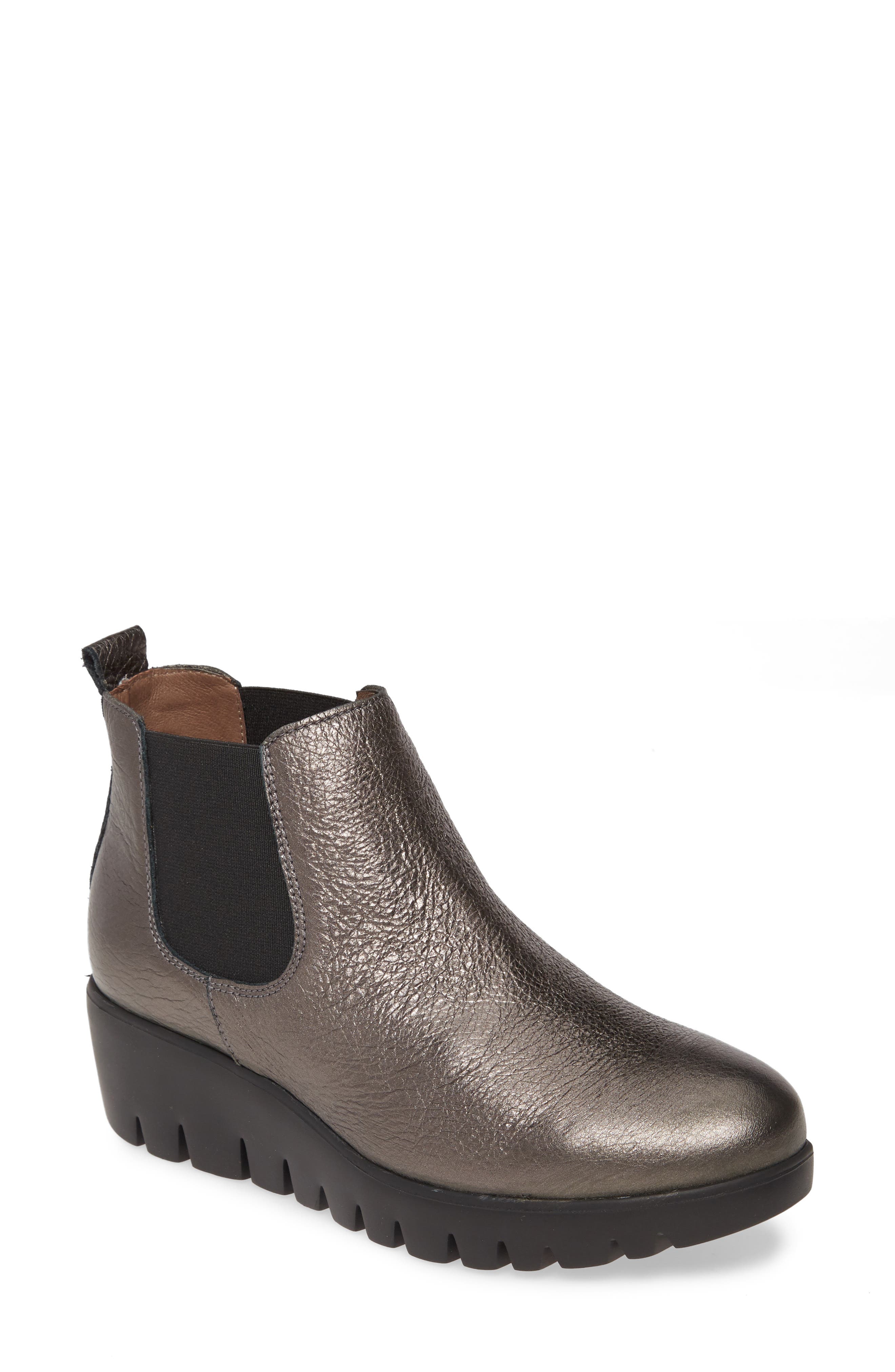 metallic booties nordstrom