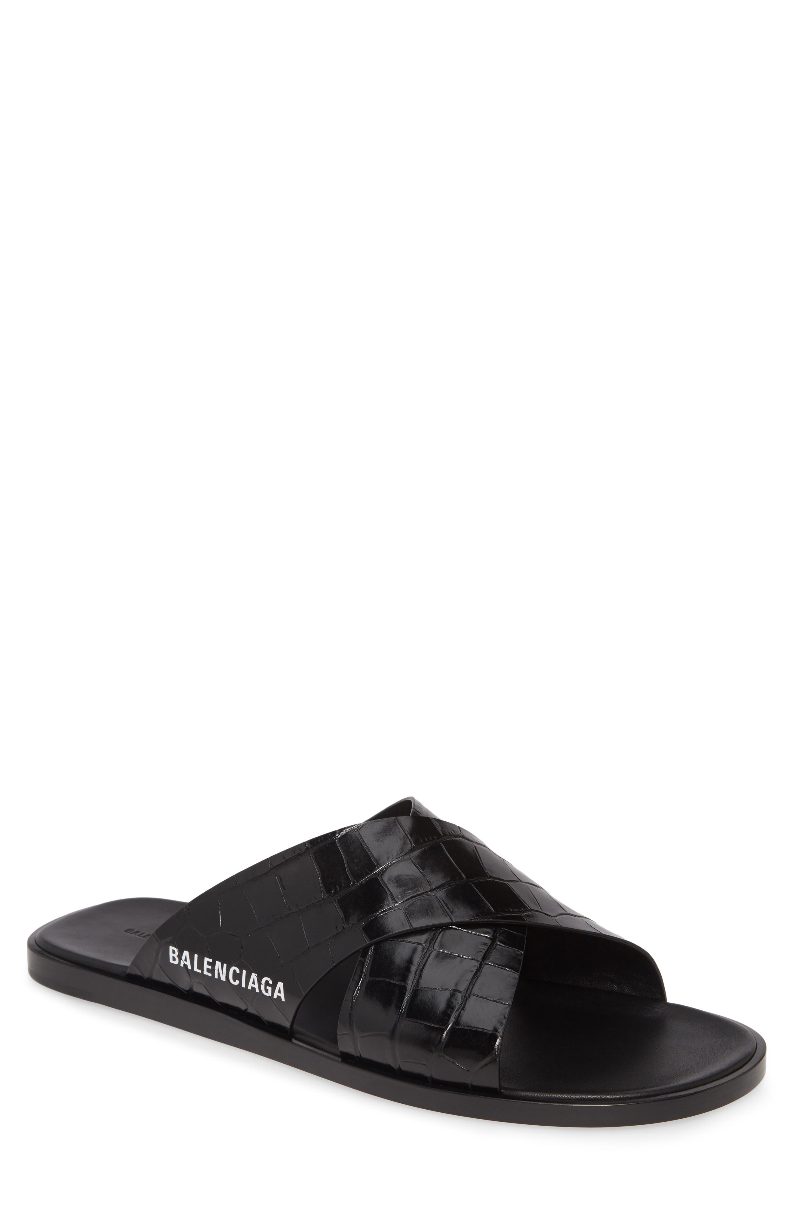 Men's Balenciaga Sandals, Slides \u0026 Flip 