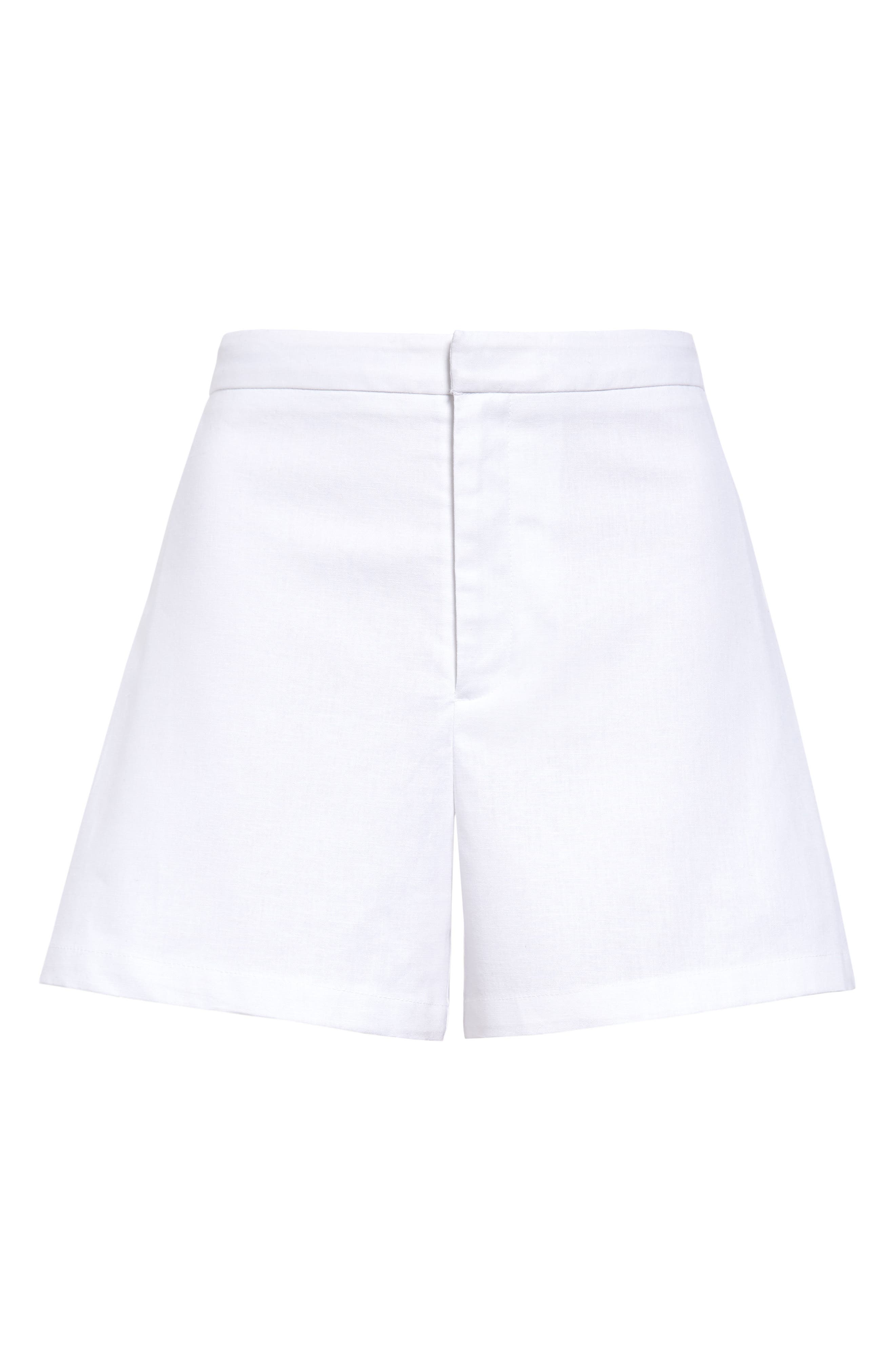 black and white womens shorts