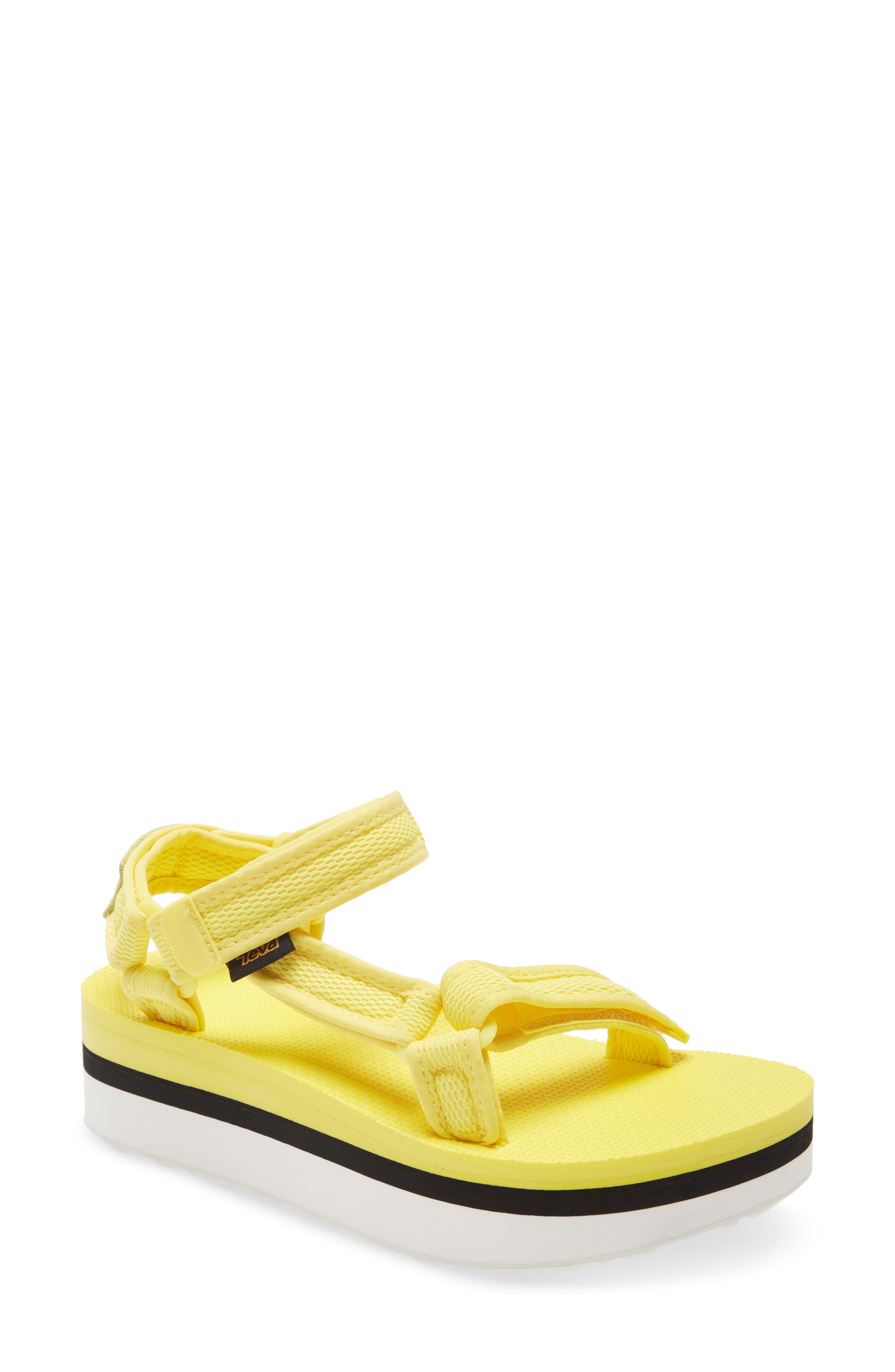 teva yellow sandals
