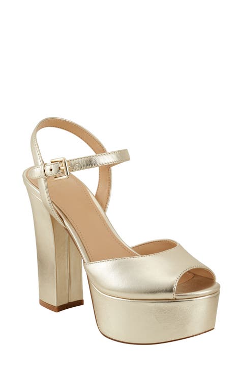 gold heels | Nordstrom