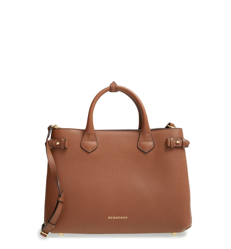 Burberry Medium Banner Leather Tote | Nordstrom