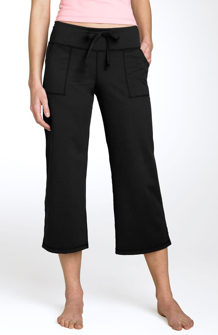 Zella 'Soul' Wide Leg Capris | Nordstrom