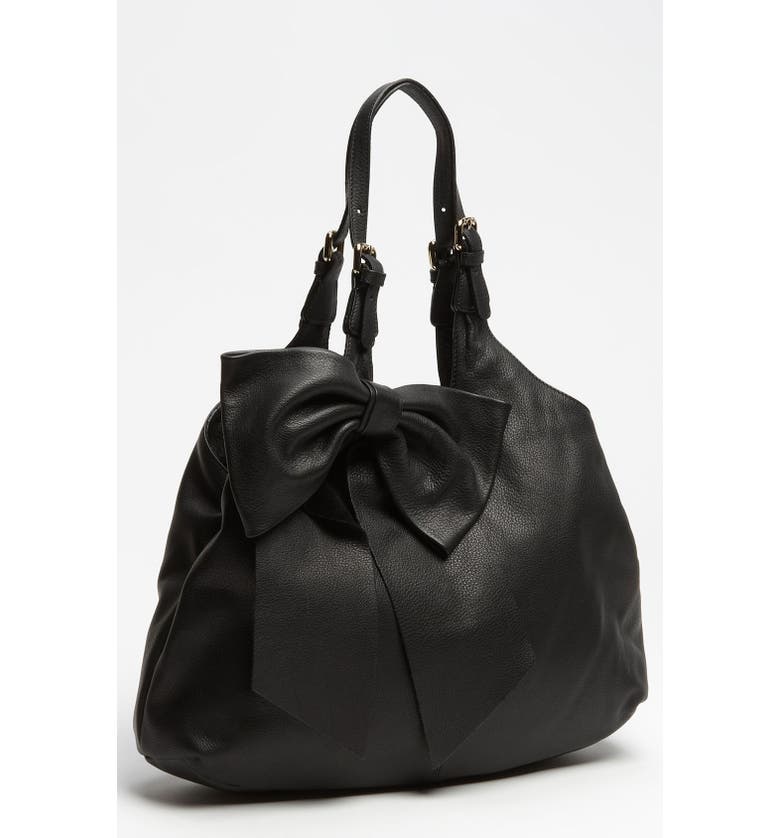 RED Valentino 'Bow' Leather Hobo | Nordstrom