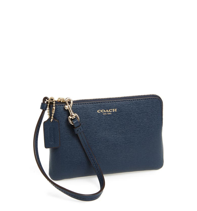 COACH 'Small' Leather Wristlet | Nordstrom