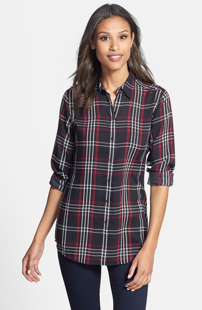 Foxcroft Tartan Plaid Shirt (Regular & Petite) | Nordstrom