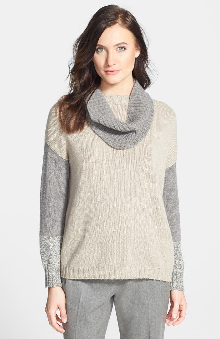 Weekend Max Mara 'Dandy' Detachable Cowl Cashmere Sweater | Nordstrom