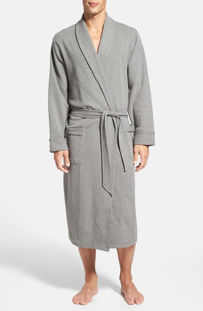 Nordstrom Men's Shop Thermal Knit Robe | Nordstrom