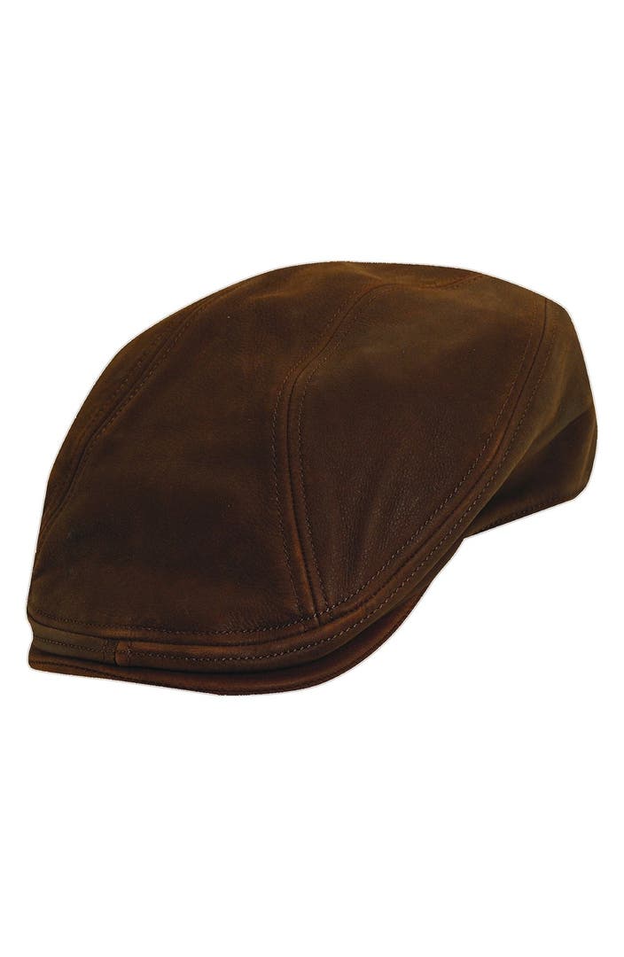 Stetson Leather Driving Cap | Nordstrom