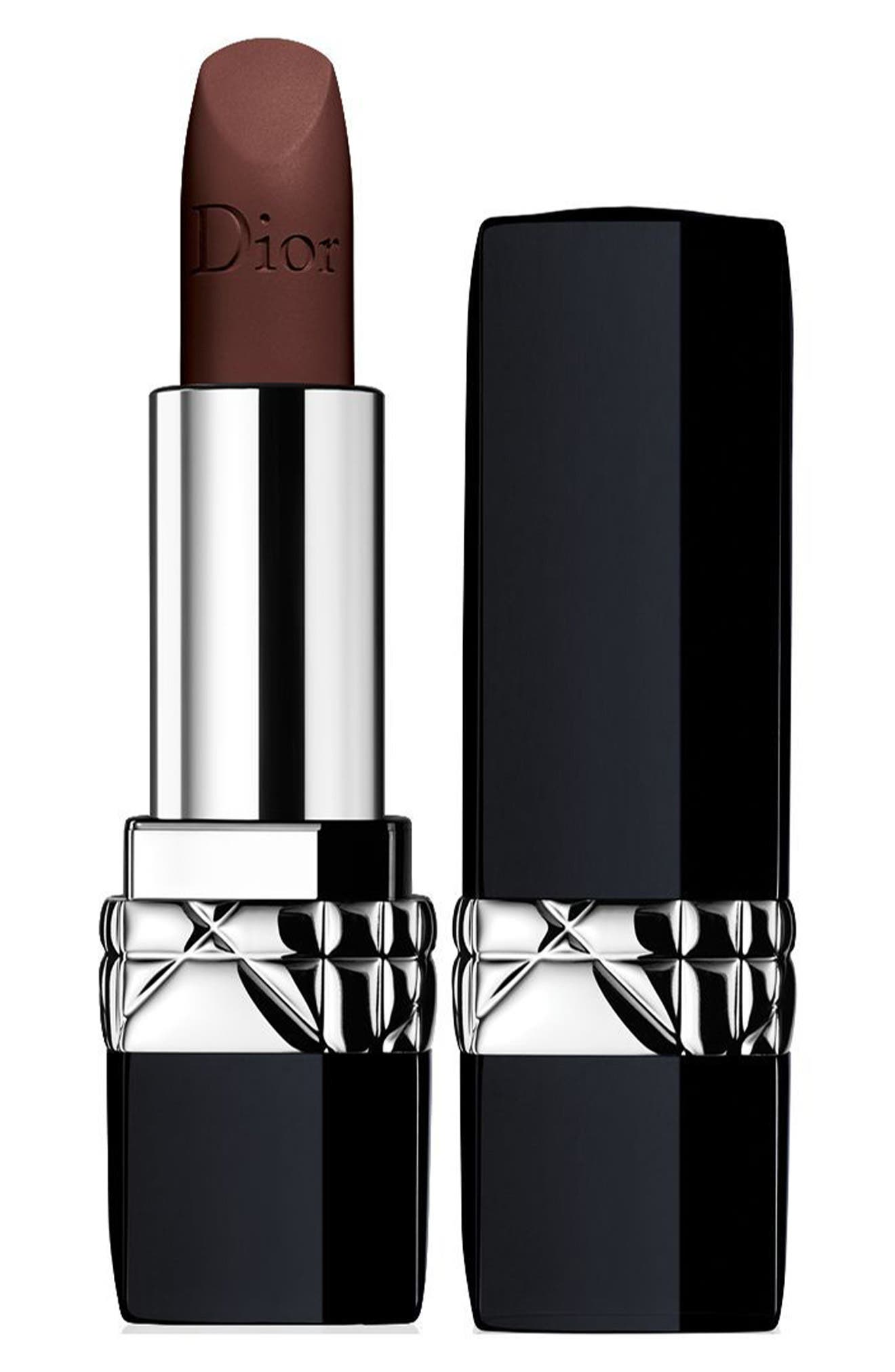 dior chocolate matte lipstick