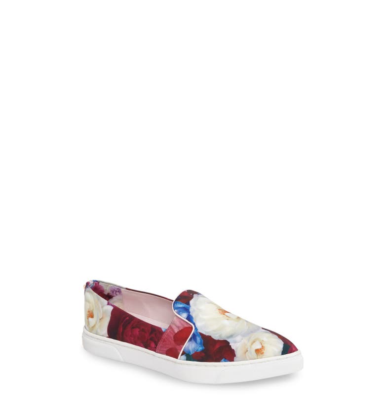 Ted Baker London 'Thfia' Floral Pointy Toe Slip-On Sneaker (Women ...