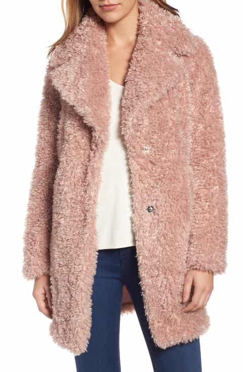 womens jackets with faux fur