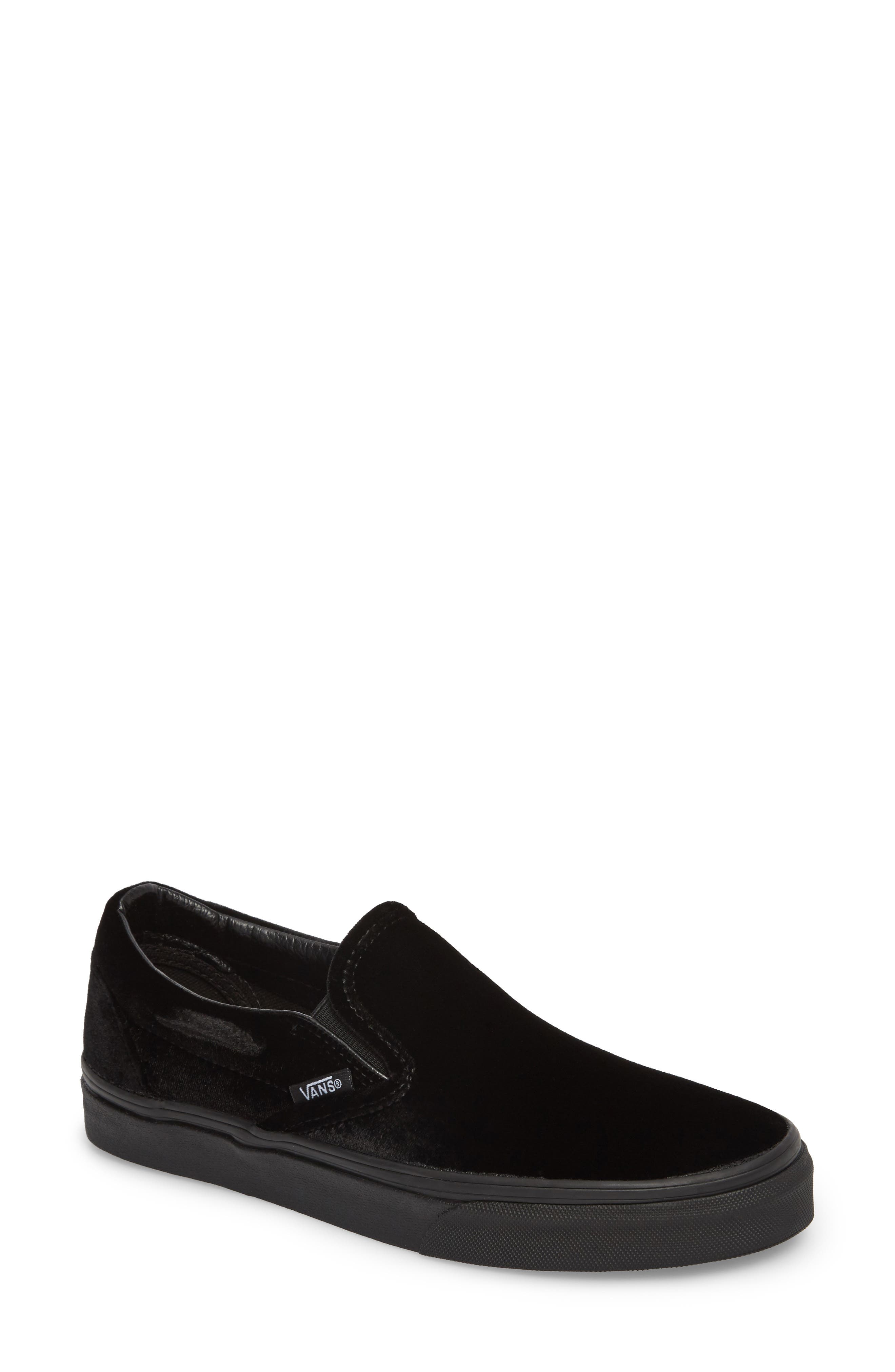 Vans Classic Slip-On Sneaker In Black/ Black | ModeSens