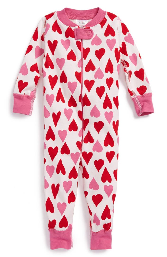 Hanna Andersson Fitted One-Piece Pajamas (Baby Girls) | Nordstrom