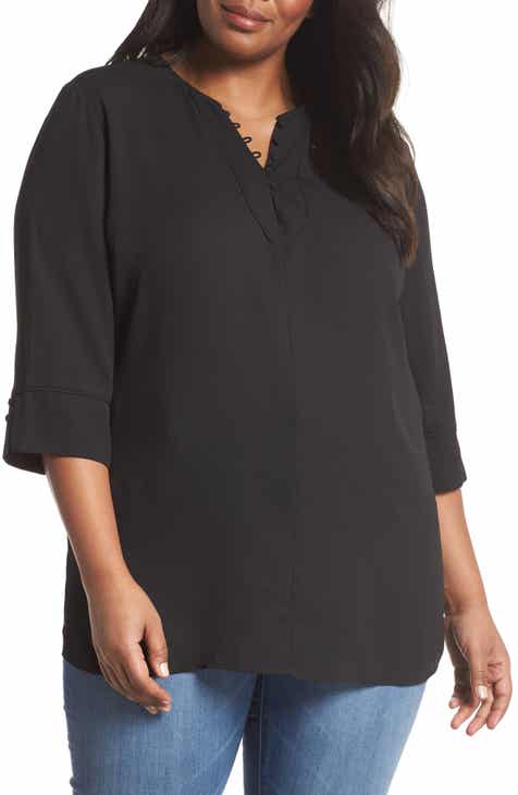 Women's 3/4 Sleeve Tops, Blouses & Tees | Nordstrom