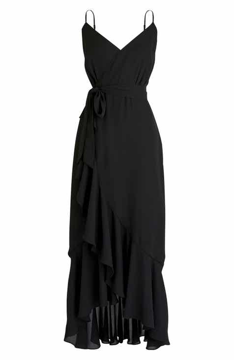 black spaghetti strap dresses