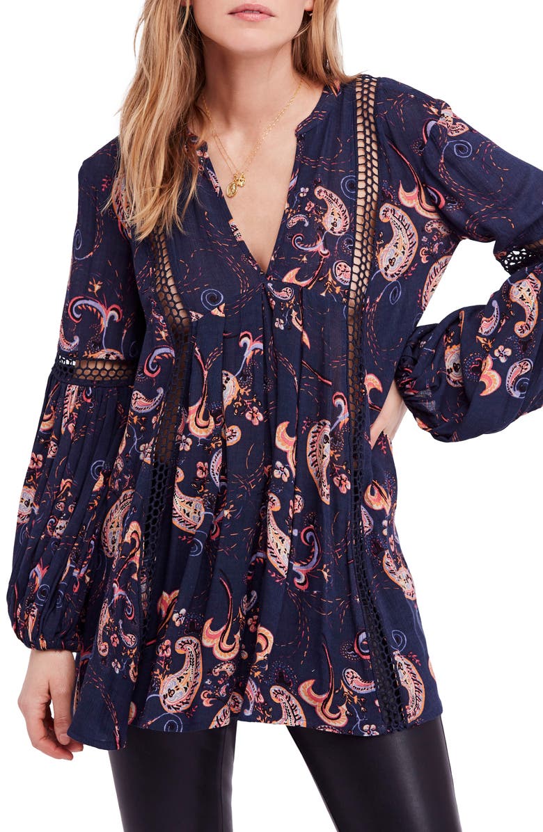 Free People Just the Two of Us Floral Tunic | Nordstrom