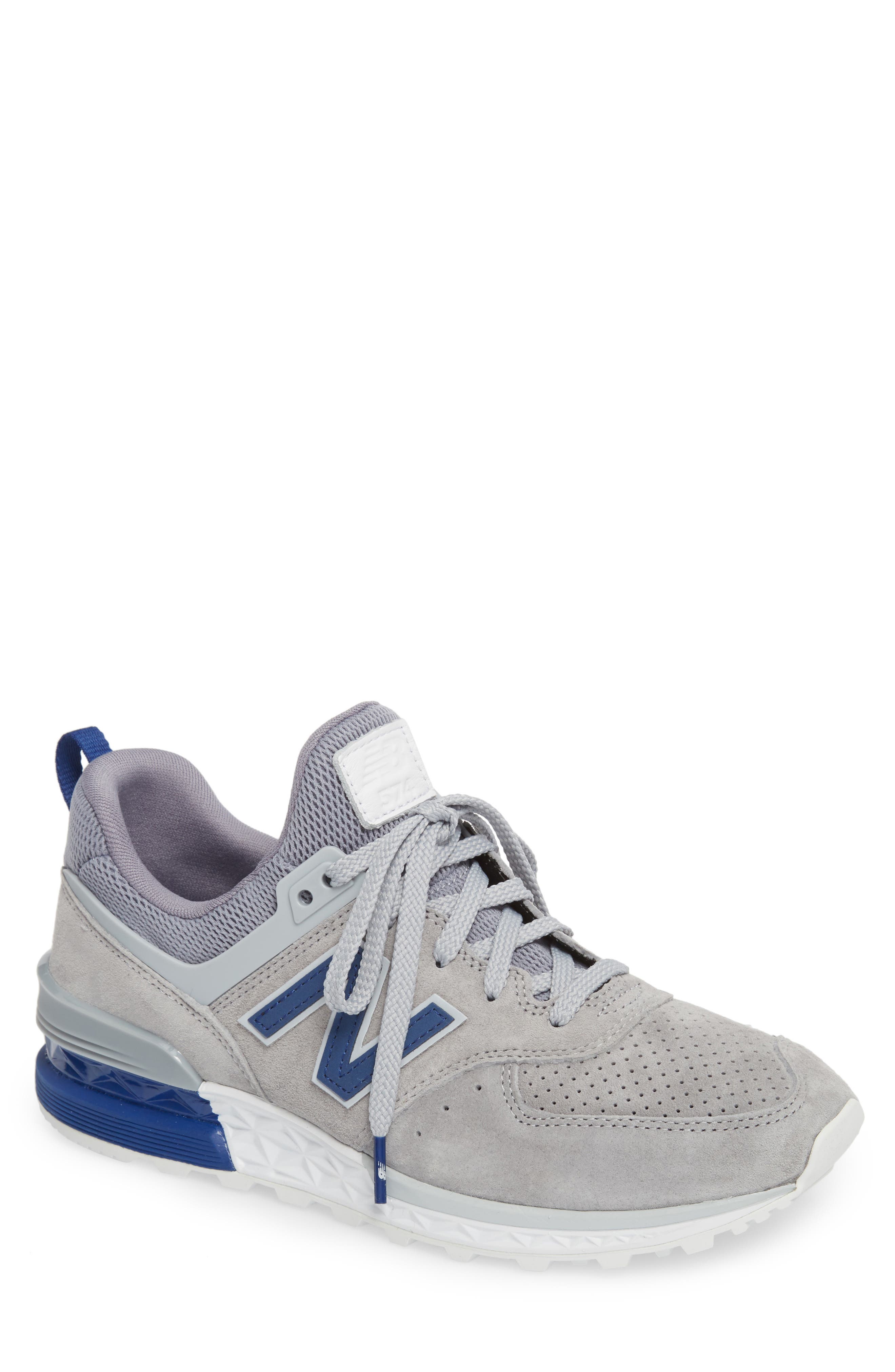 New Balance 574 Sport Suede Sneakers In 