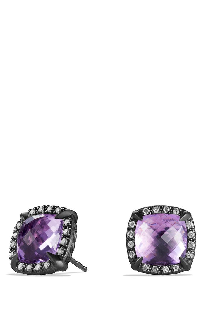 David Yurman 'Châtelaine' Earrings with Semiprecious Stone and Diamonds ...