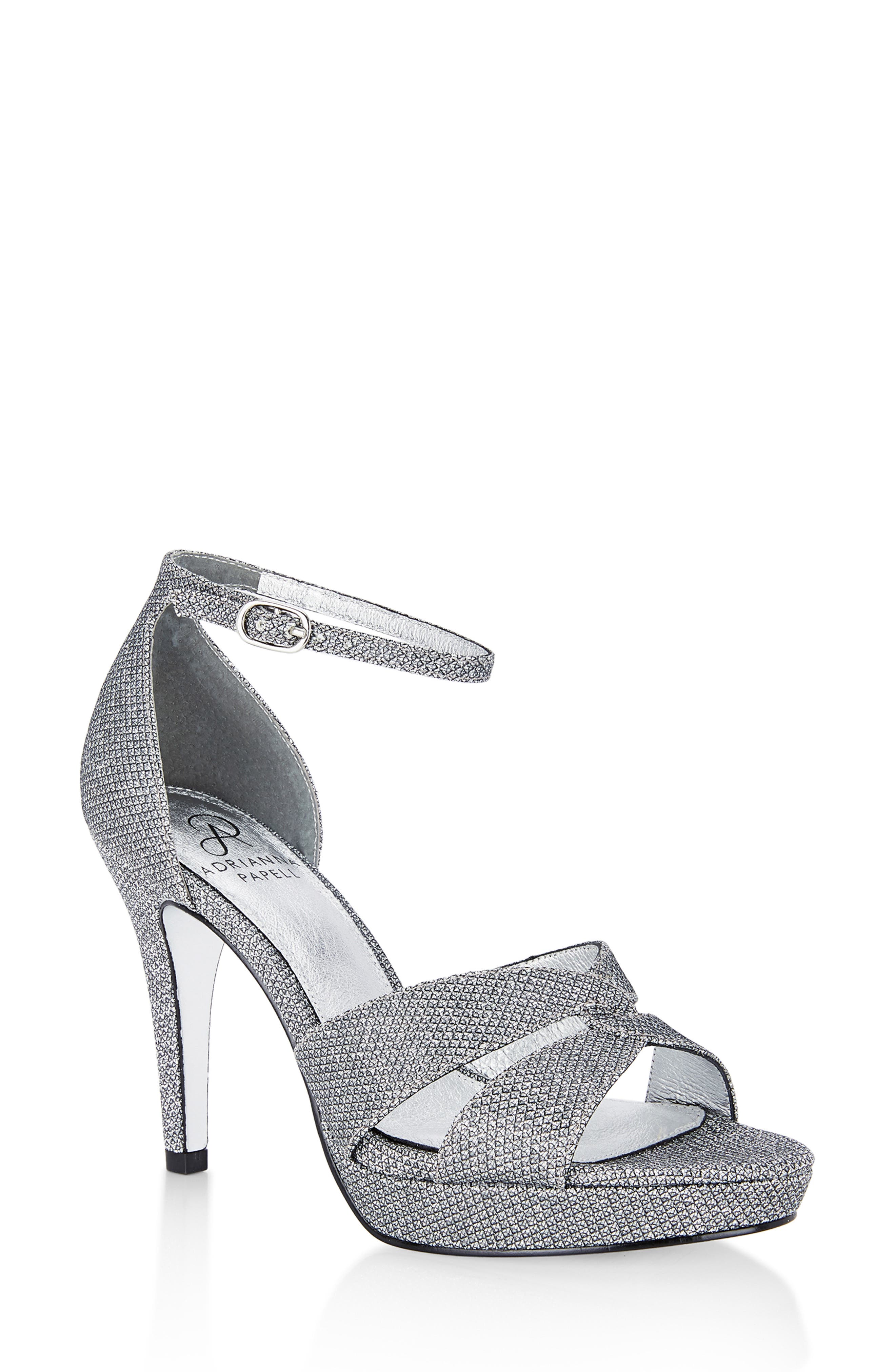 gunmetal silver shoes