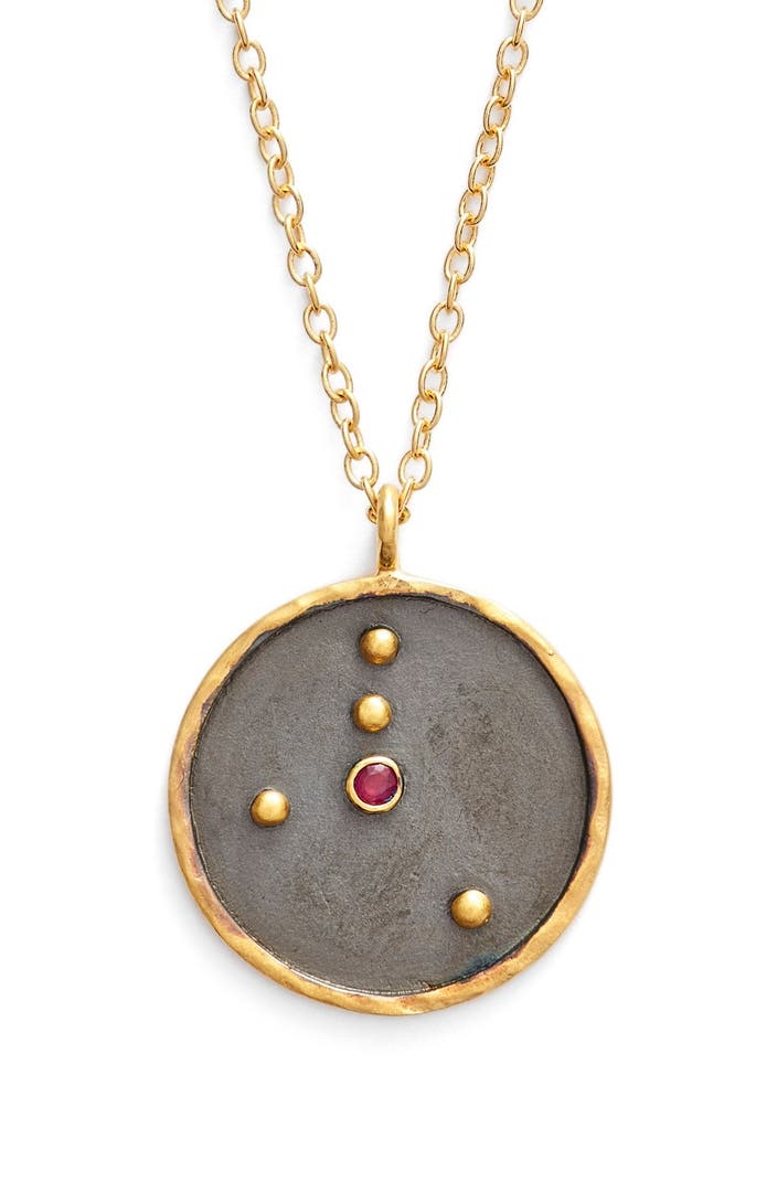 Satya Jewelry Reversible Constellation Pendant Necklace | Nordstrom