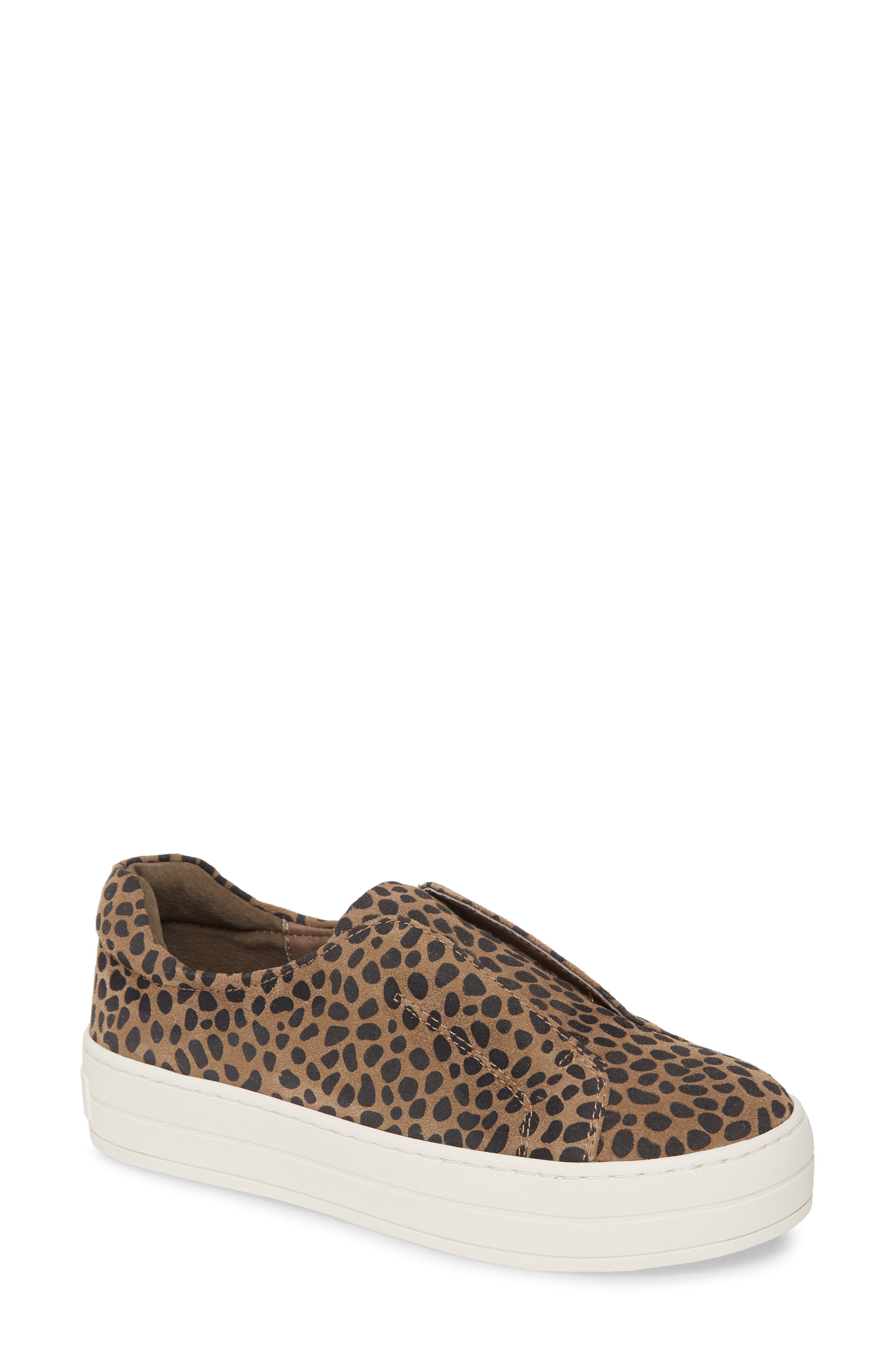 jslides leopard sneaker