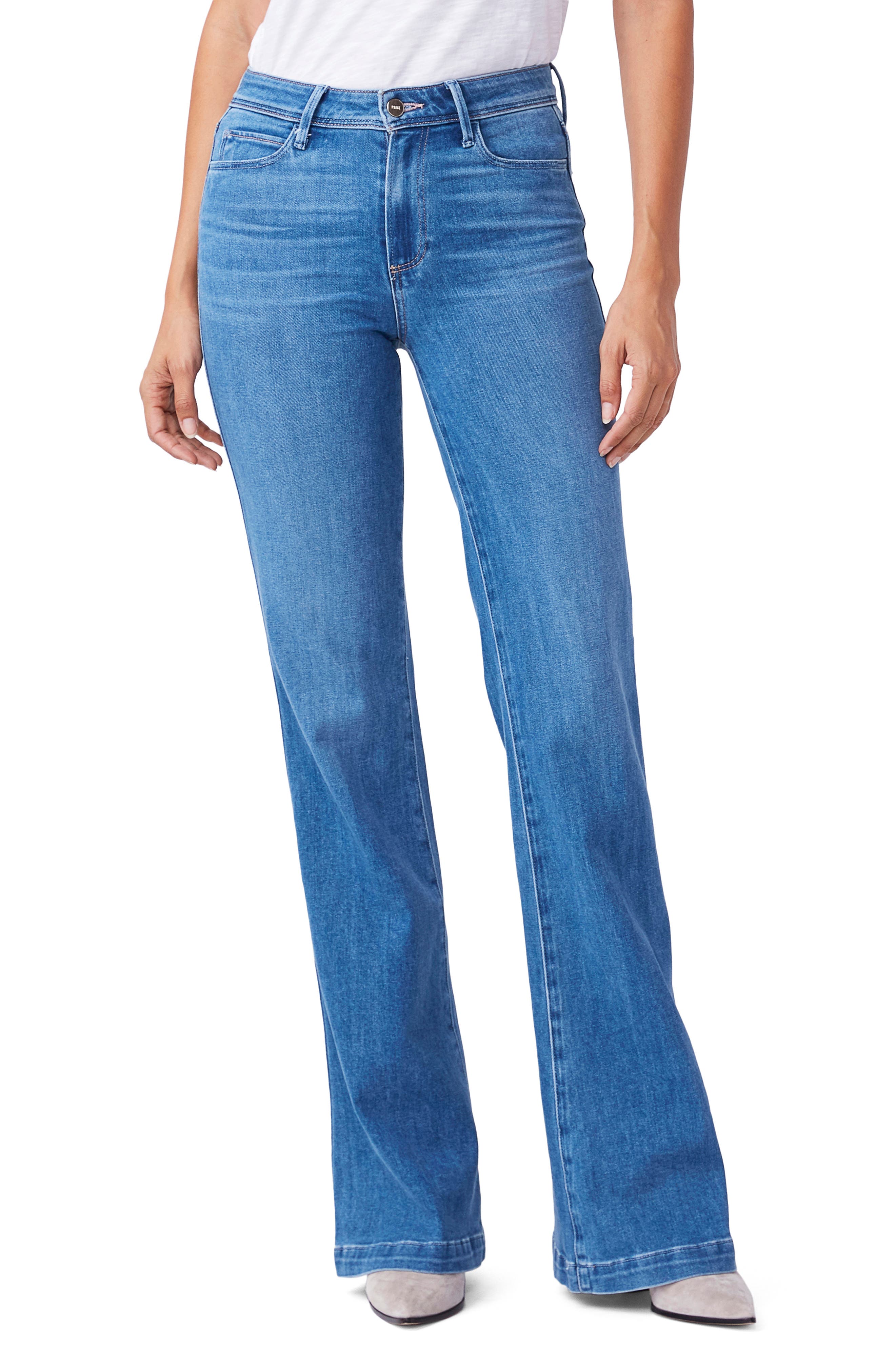super high waisted flare jeans