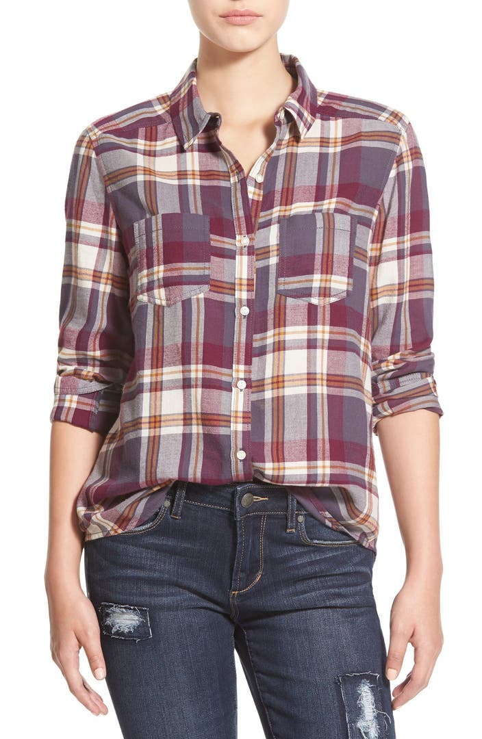BP. Plaid Flannel Shirt | Nordstrom