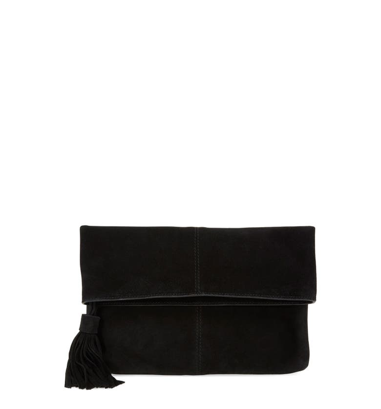 Main Image - Leith Suede Clutch