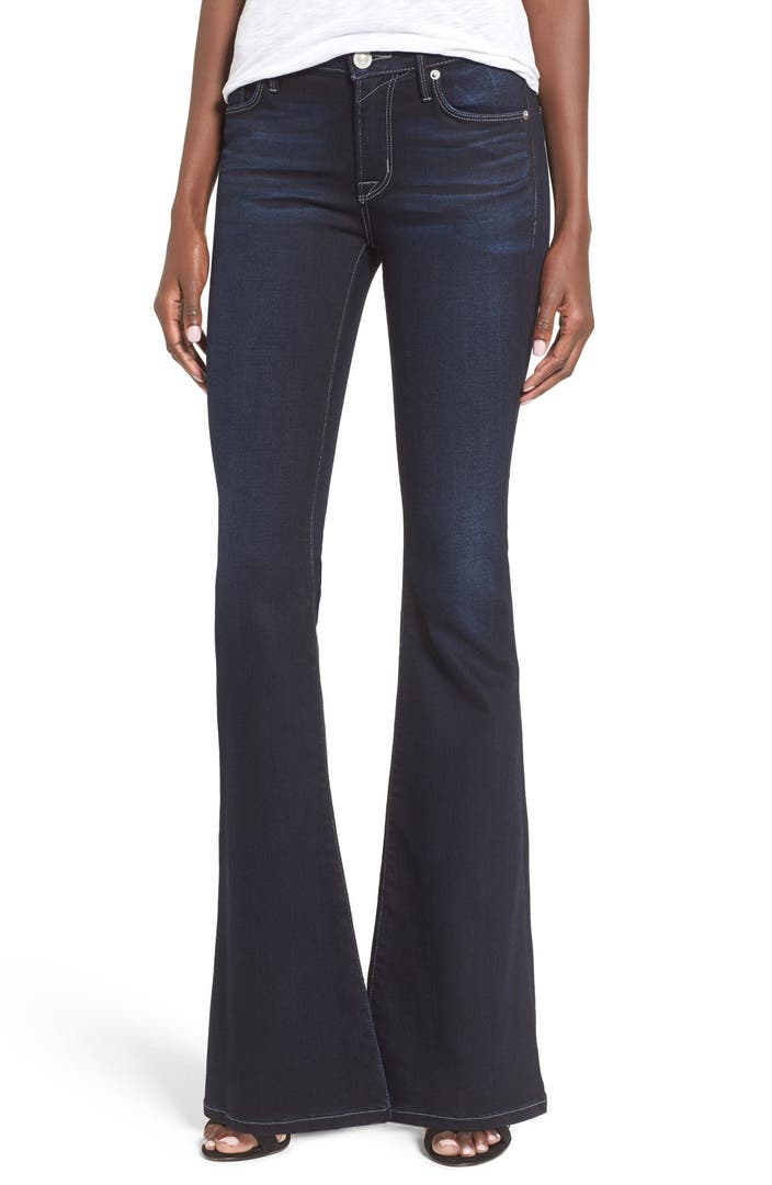 Hudson Jeans 'Mia' Flare Jeans (Night Vision) | Nordstrom