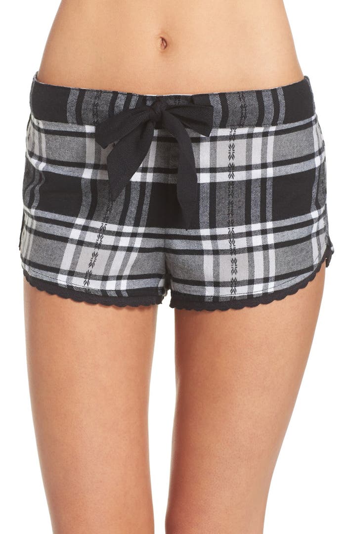 Make + Model Flannel Shorts | Nordstrom