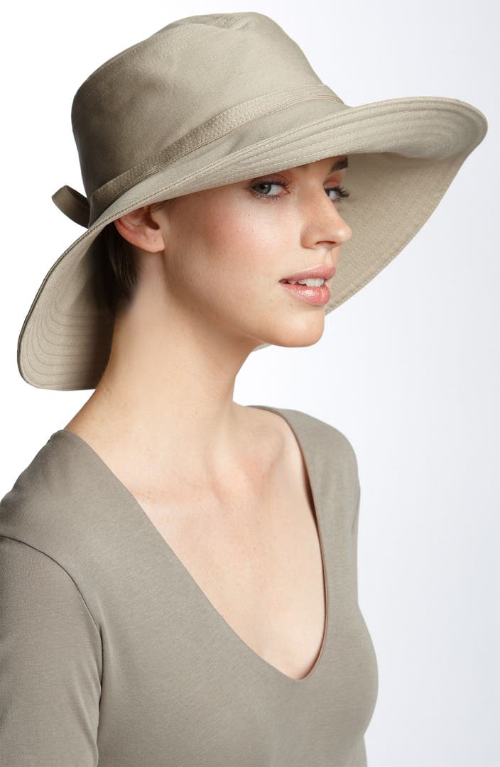 Helen Kaminski 'Melody' Wide Brim Cotton Hat | Nordstrom