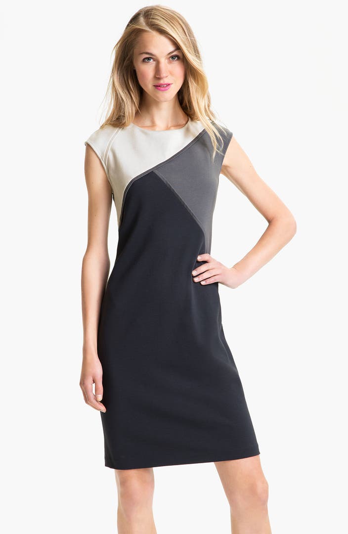Adrianna Papell Colorblock Sheath Dress | Nordstrom
