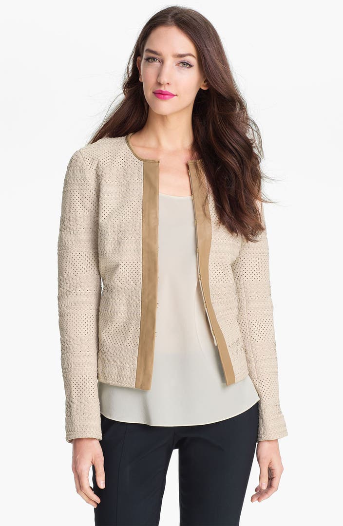 Tory Burch 'Autumn' Leather Jacket | Nordstrom