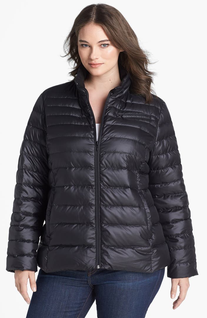 Marc New York by Andrew Marc 'Essex' Lightweight Down Jacket (Plus Size ...