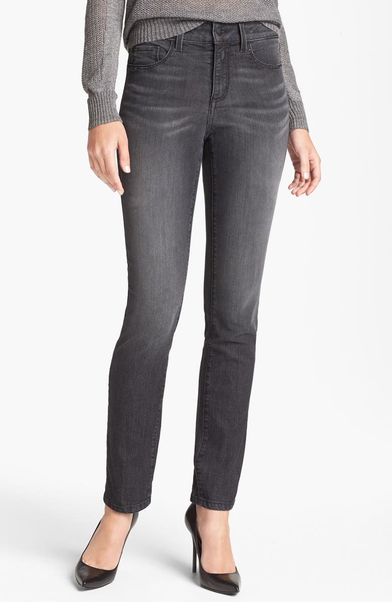 NYDJ 'Alina' Stretch Skinny Jeans (Raven) | Nordstrom
