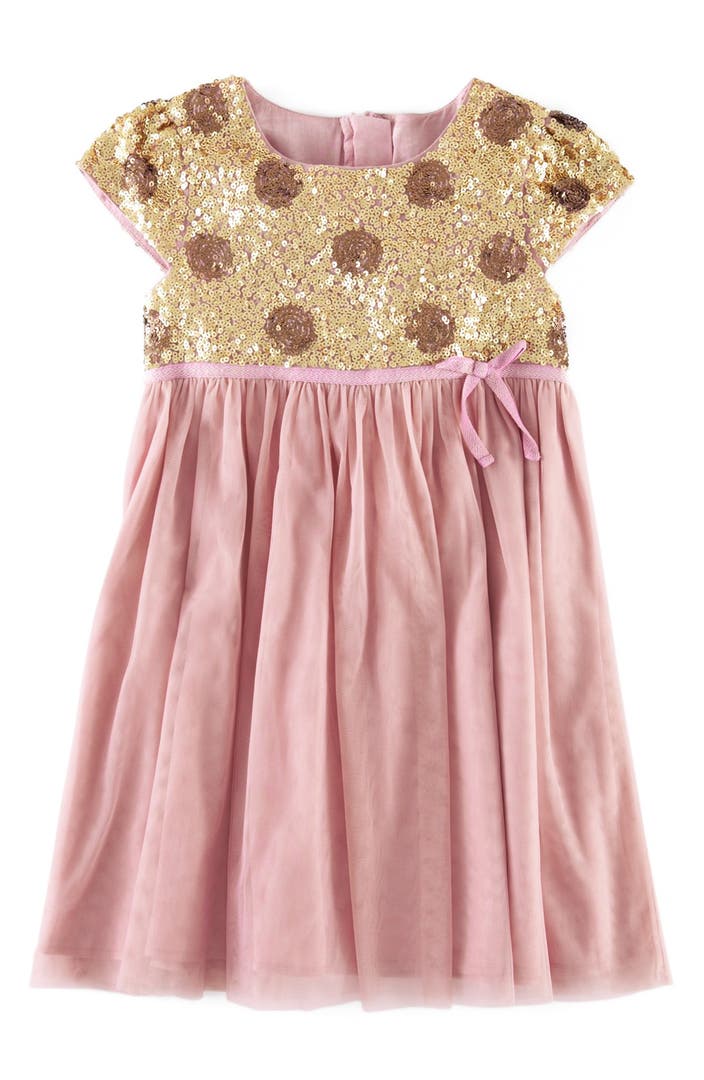 Mini Boden Sequin Party Dress (Little Girls & Big Girls) | Nordstrom