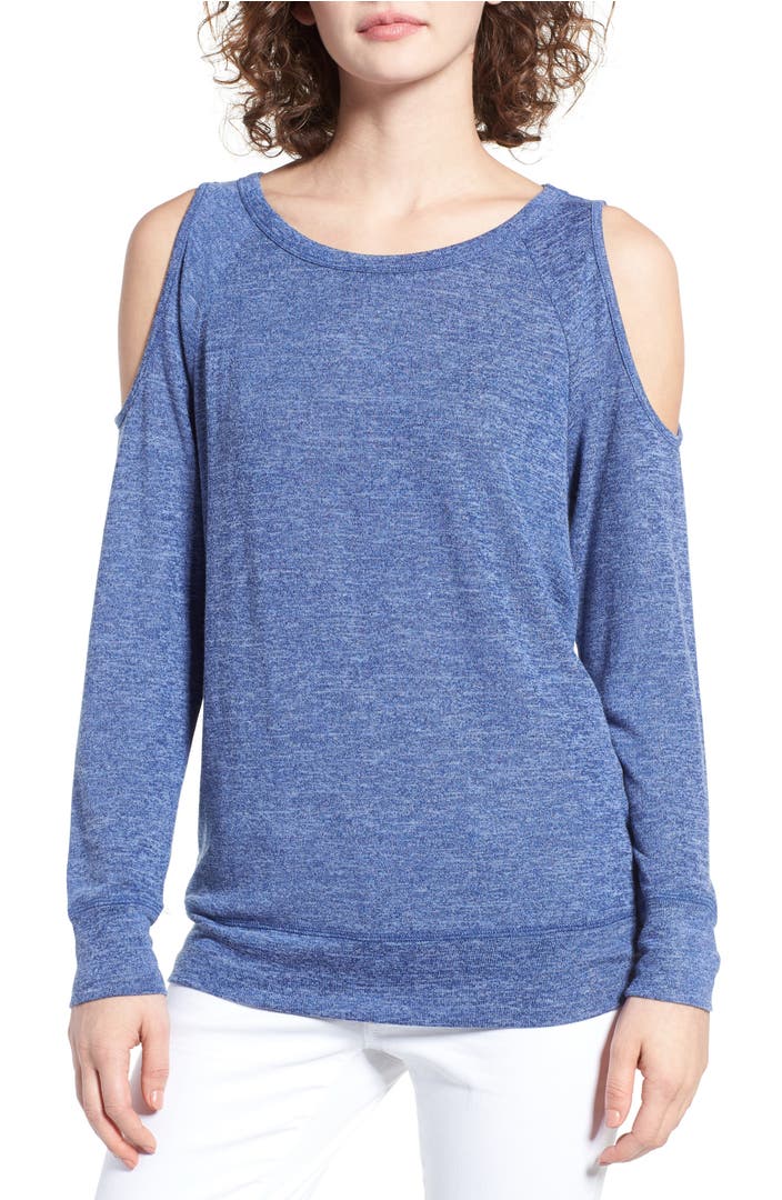 BP. Cold Shoulder Sweatshirt | Nordstrom