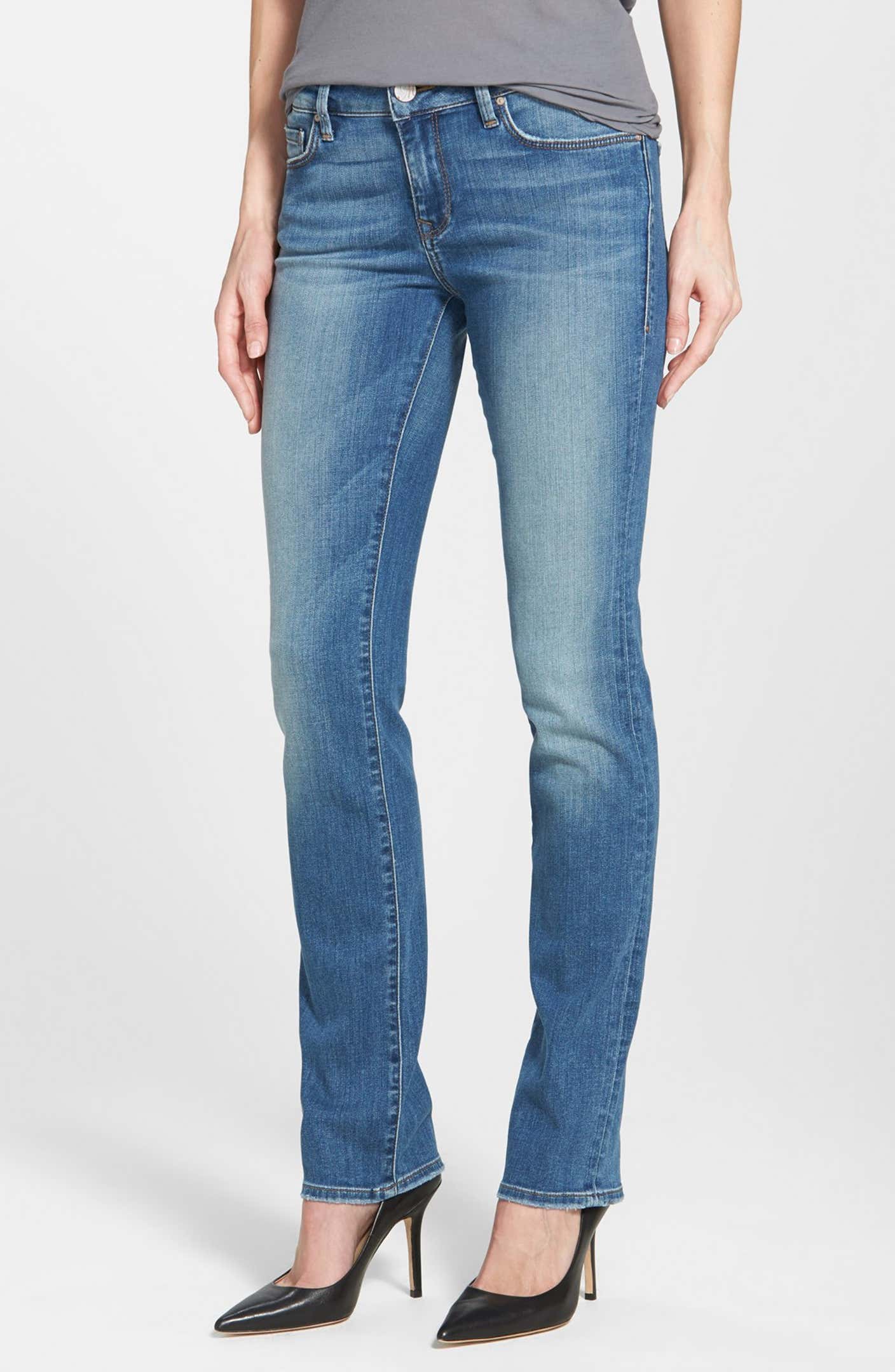 Mavi Jeans 'Kerry' Stretch Straight Leg Jeans (Light Nolita) | Nordstrom