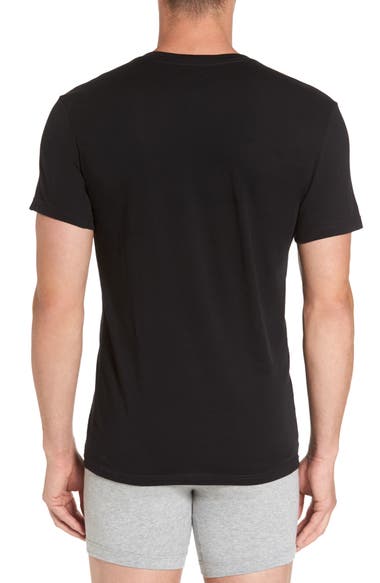 POLO RALPH LAUREN 3-Pack Trim Fit T-Shirt in Black | ModeSens
